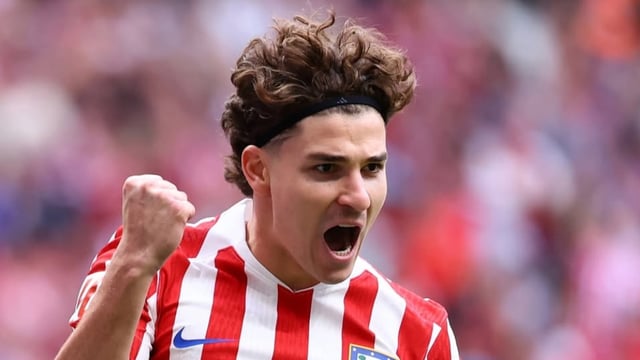 Julián Álvarez, figura del Atlético Madrid y de la Selección Argentina