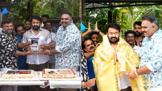 Mohanlal Celebrates Dadasaheb Phalke Award Win On Drishyam 3 Sets