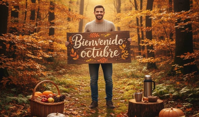 ¡Bienvenido octubre 2025! Comparte frases e imágenes bonitas para recibir este nuevo mes