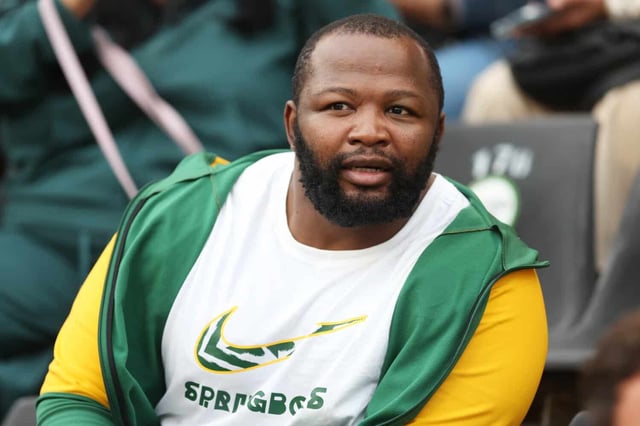 Ox Nche is back in the Springbok team after missing the match in Durban. Picture: Steve Haag Sports/Gallo Images