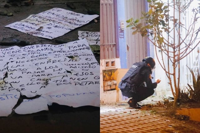 Detonan explosivo en vivienda ubicada en Carabayllo en protesta por alquilar a venezolanos en la zona. Fotos:@photo.gec
