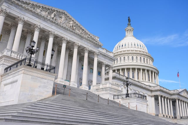 The U.S. Capitol is seen Friday, Sept. 26, 2025, in Washington. (AP Photo/Mariam Zuhaib)