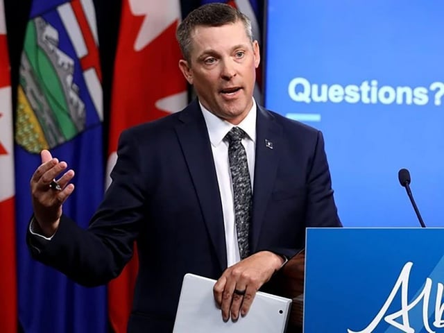  Alberta Finance Minister Nate Horner.