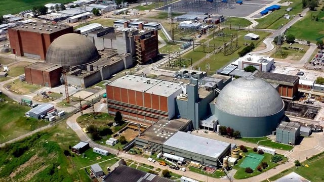 Las centrales nucleares de Atucha I y II.