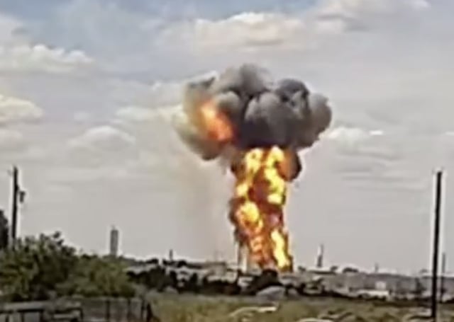 Firefly Alpha Flight 7 Explodes on Test Stand