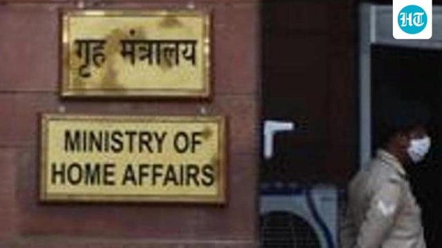 The Ministry of Home Affairs issued the public notice on Tuesday. (Biplov Bhuyan/HT FILE PHOTO)