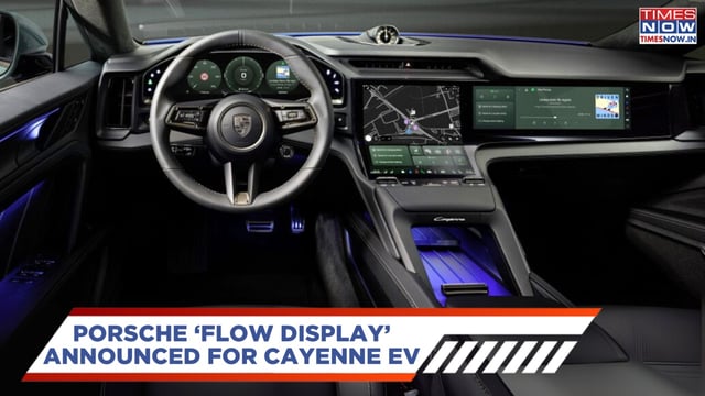 Porsche 'Flow Display' Explained