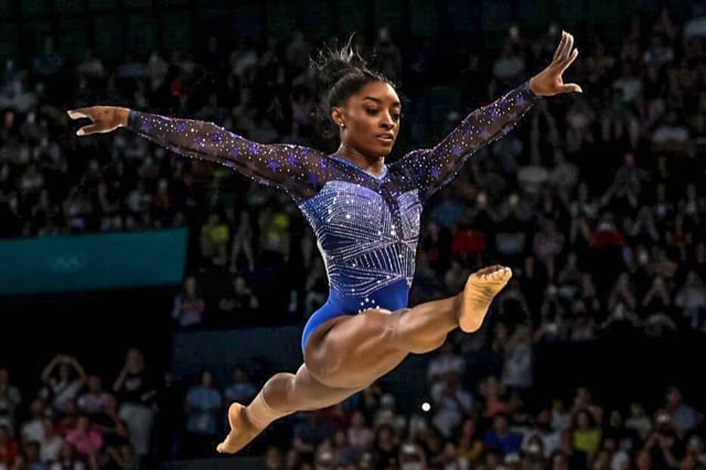 Simone Biles llegará a la Argentina (AP)