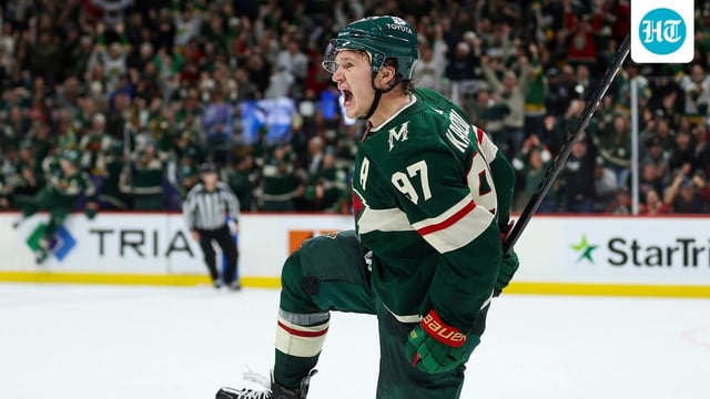 Minnesota Wild left wing Kirill Kaprizov (AP Photo/Matt Krohn, File)