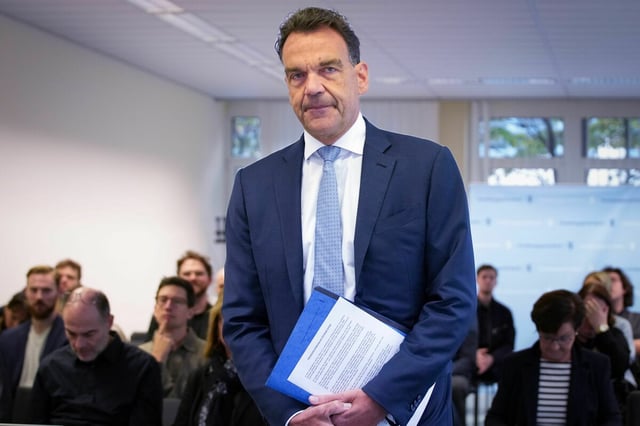Christoph Gröner im Gerichtssaal
