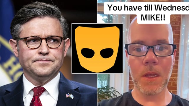 Mike Johnson Grindr Leak Rumor From TikToker @razzledazzlemo
