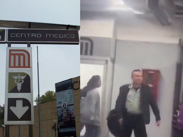 Un hombre fue captado y detenido portando un arma dentro de las instalaciones de la estación Centro Médico de la Ciudad de México.