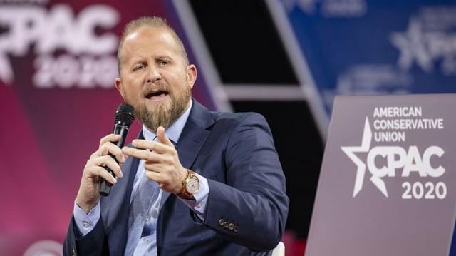 Brad Parscale at the Conservative Political Action Conference in 2020. Photo: Samuel Corum via Getty Images