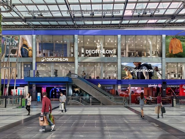Así será el Local de Decathlon en el Abasto.