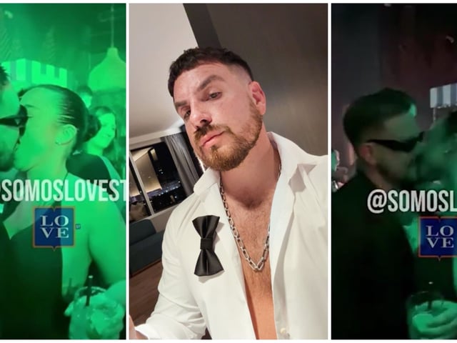 El video de Fede Bal a los besos con una periodista después de los Martín Fierro. Foto: Instagram