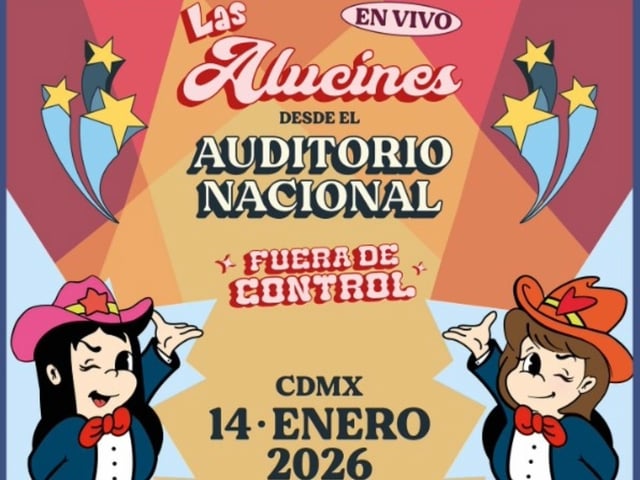 Las Alucines en el Auditorio de la CDMX