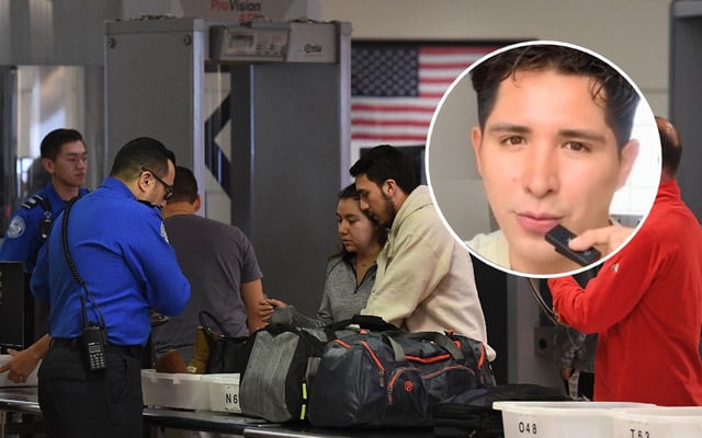 El peruano Steven Sneider compartió en TikTok que estuvo a punto de ser deportado en su primer viaje a Estados Unidos. (Foto referencial: MARK RALSTON / AFP)