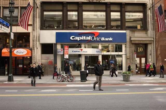 Capital One was accused of cheating its customers out of billions of dollars. It's since agreed to pay $425 million over these allegations, although the company hasn't admitted any wrongdoing. (Getty Images)