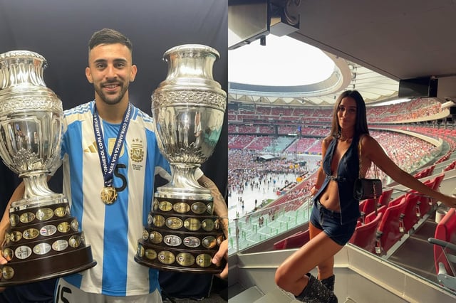 Nico González fue visto con la influencer española Claudia Martínez. (Instagram)
