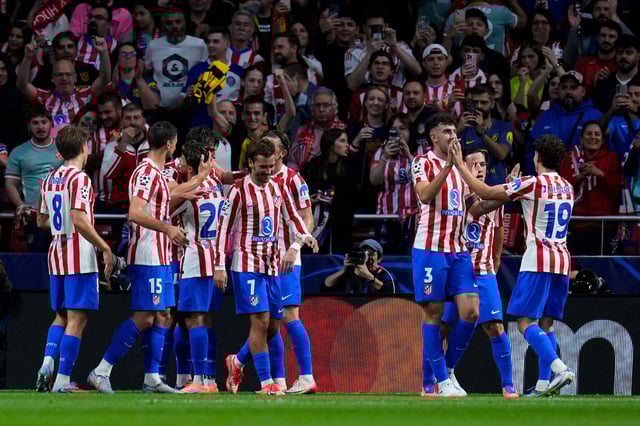 Atlético Madrid goleó con Julián Álvarez de figura. (AP Photo/Manu Fernandez).