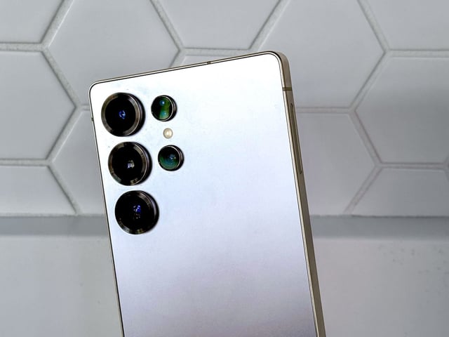 Galaxy S25 Ultra from the back