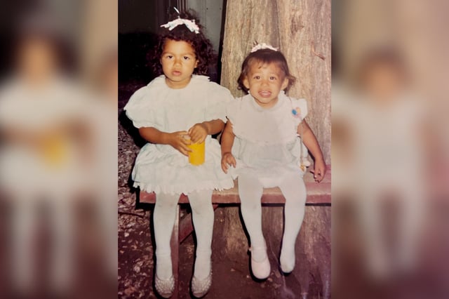 The girls were adopted into a loving family in Ventura, Calif.