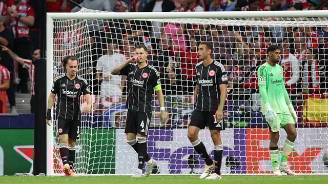 Frust bei den SGE-Profis in Madrid