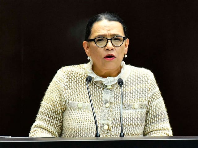 Rosa Icela en San Lázaro