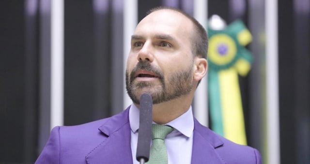 STF publica edital com notificação de Eduardo Bolsonaro sobre denúncia
