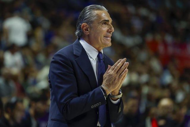 Sergio Scariolo, entrenador del Real Madrid.