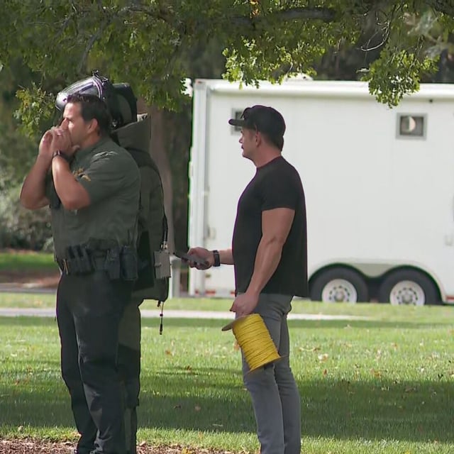 A suspicious package forced an emergency evacuation on the Utah State University campus on Sept. 30, 2025. (Photo: KUTV)