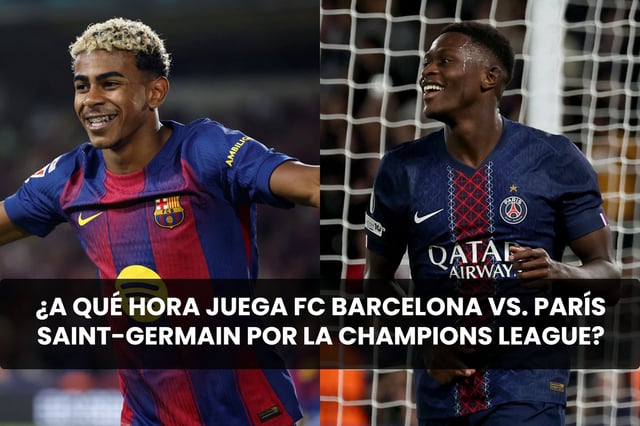 Conoce la hora de inicio del partido de FC Barcelona vs. PSG, que se llevará a cabo este 1 de octubre por la UEFA Champions League. (Fotos: AFP / Composición MAG)