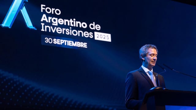 Mariano Mayer, presidente de ARCAP, en la apertura del Foro Argentino de Inversiones.