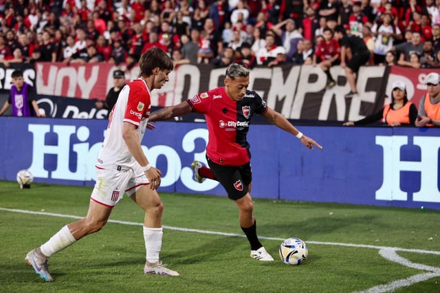 Newell's y Estudiantes terminaron 1 a 1. (Prensa NOB).