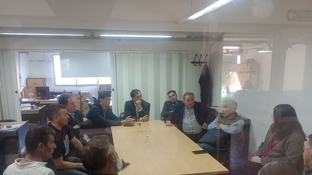El martes se realizó una larga audiencia en el Ministerio de Trabajo.