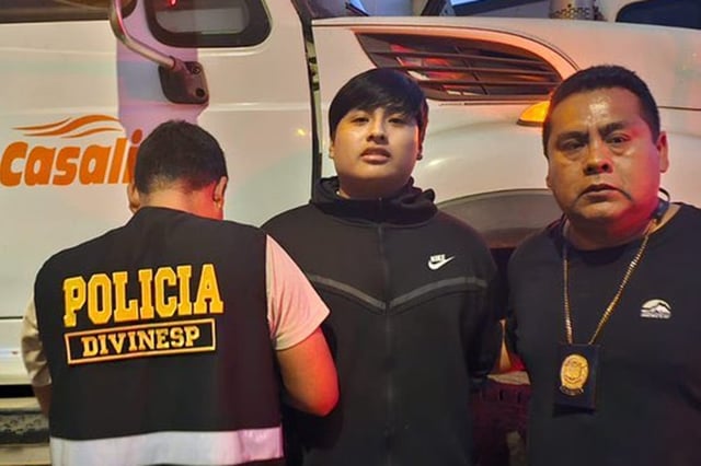 Tony Janzen Valverde Victoriano, alias 'Pequeño J', señalado como el autor intelectual del triple feminicidio en Florencio Varela, Argentina.
