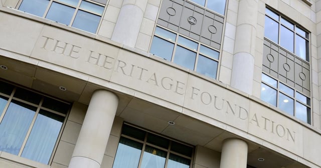 Heritage Foundation oversees Project 2025. | Getty Images