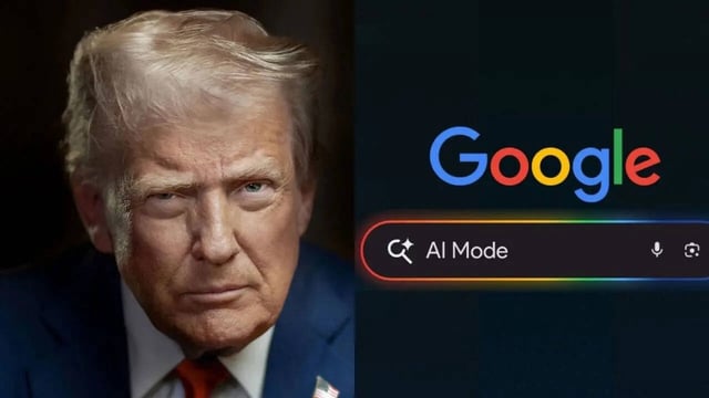 Google AI Mode Donald Trump 