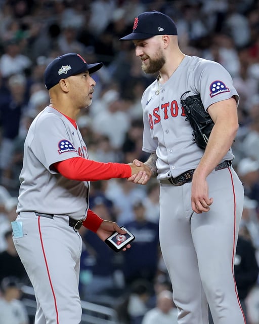 Alex Cora had Garrett Crochet set a career high with 117 pitches in Game 1.