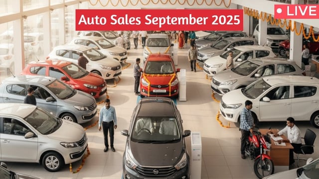 Auto Sales 2025 Live Updates: The GST rate cut, which reduced taxes on small cars and auto components from 28% to 18%, is expected to immediately boost sales, especially among first-time and young buyers. (Image: AI Generated)
