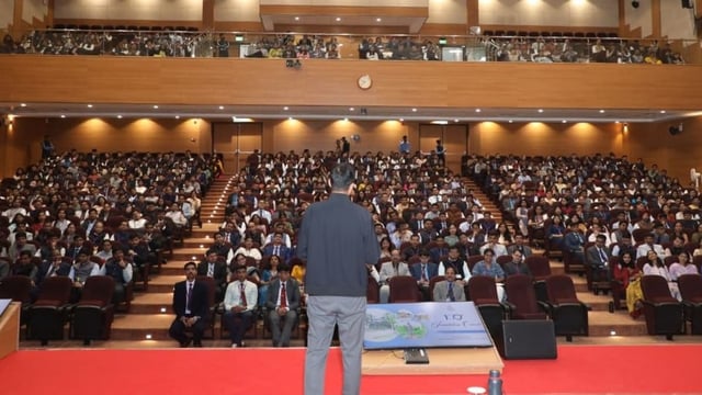 Trainees at the Lal Bahadur Shastri National Academy of Administration (LBSNAA) attend a talk | Image for representation | Photo: X/@@LBSNAA_Official
