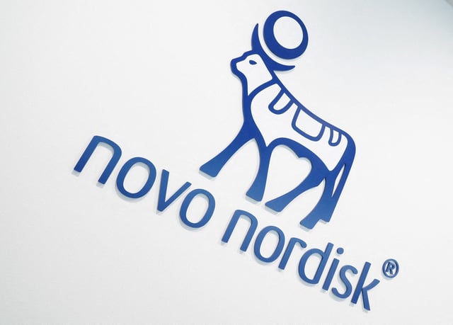 The logo of Danish drugmaker Novo Nordisk, Copenhagen, Denmark, September 26, 2023. REUTERS/Tom Little