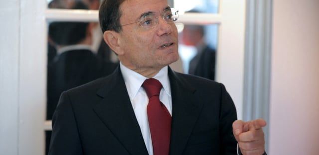 Jean-Charles Naouri, alors PDG du groupe Casino, à Paris, le 21 février 2013