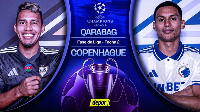 Qarabag vs Copenhague por la  Champions League | Diseño: Christian Marlow