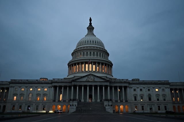 A view of the U.S. Capitol building a day before a partial government shutdown is scheduled to take place, on Capitol Hill in Washington, D.C., U.S., September 30, 2025.