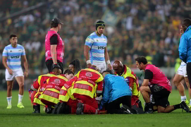 DURBAN, SOUTH AFRICA - SEPTEMBER 27:A general view  during the Castle Lager Rugby Championship match between South Africa and Argentina at Hollywoodbets Kings Park on September 27, 2025 in Durban, South Africa. (Photo by Floris van Schouwenburg/Gallo Images)
