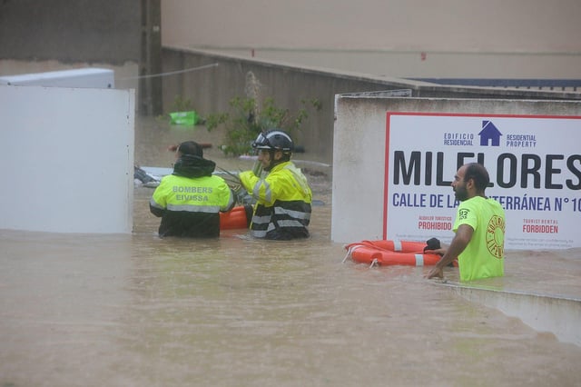 Inundaciones Ibiza