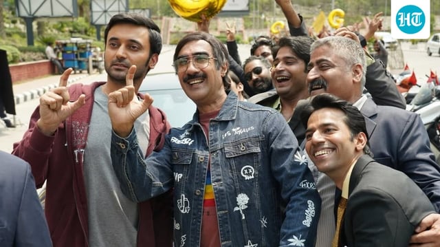 Paramvir Cheema and Ranvir Shorey in The Pyramid Scheme.