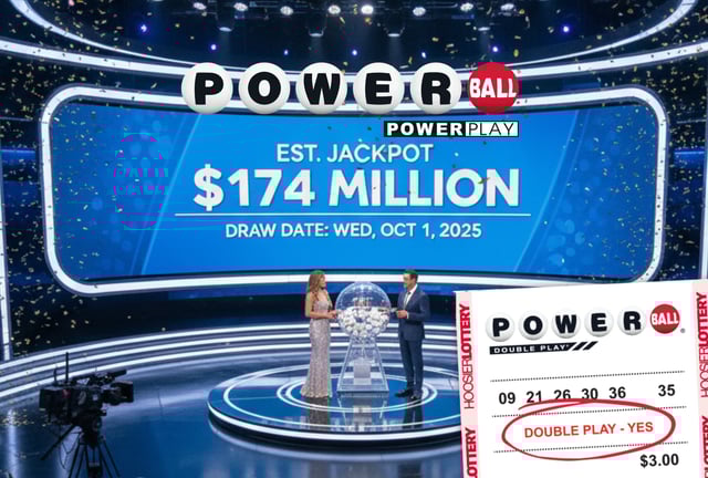 Jugadores revisan si hubo ganador del Powerball este 1 de octubre de 2025 en EE.UU., con millones en juego. | Crédito: Imagen referencial generada con Gemini AI / Composición Mag