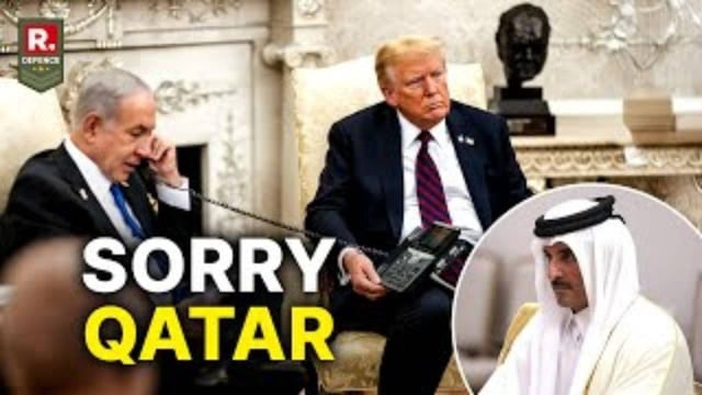 Why Trump Forced Israel to Apologize Qatar | Image: Republic 